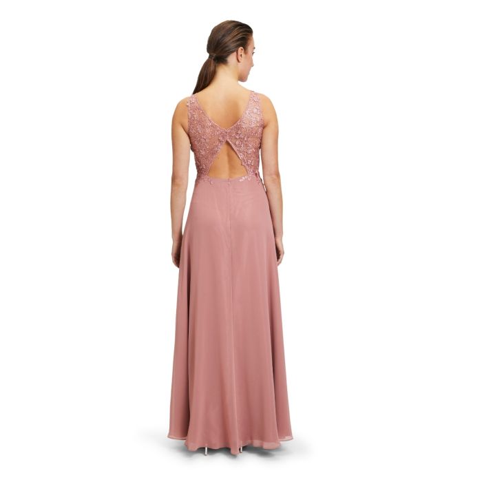 Abendkleid mit Spitze, vintage flower