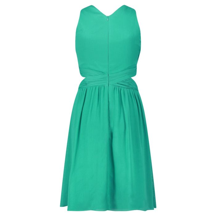 Festkleid mit Cut-Outs, brillant green
