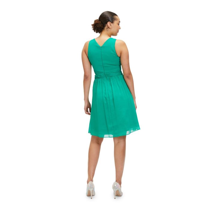 Festkleid mit Cut-Outs, brillant green