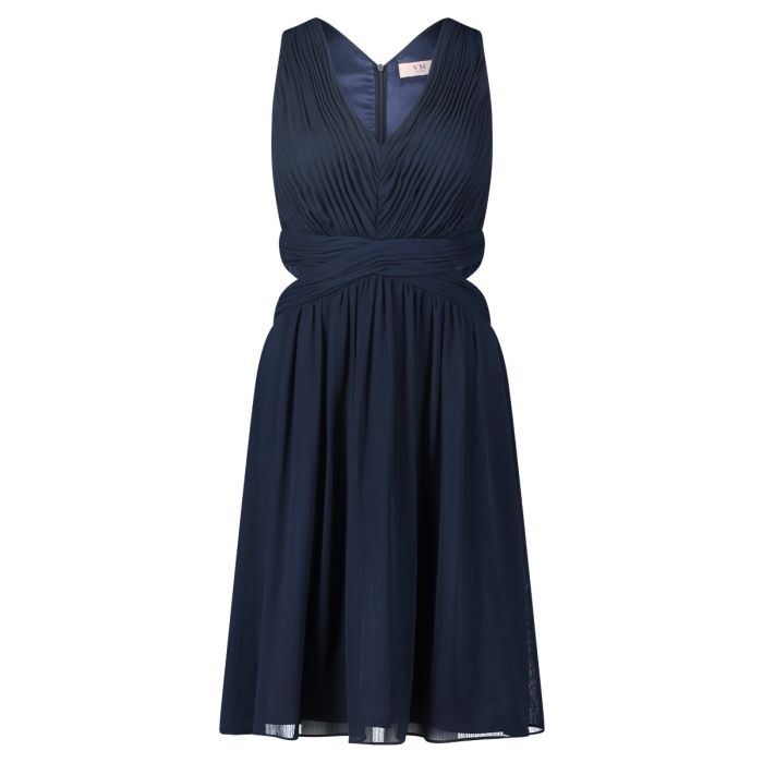 Festkleid mit Cut-Outs, night sky
