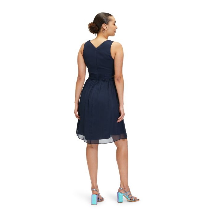 Festkleid mit Cut-Outs, night sky