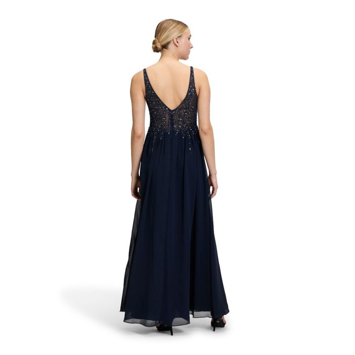 Abendkleid mit Steinen, night sky