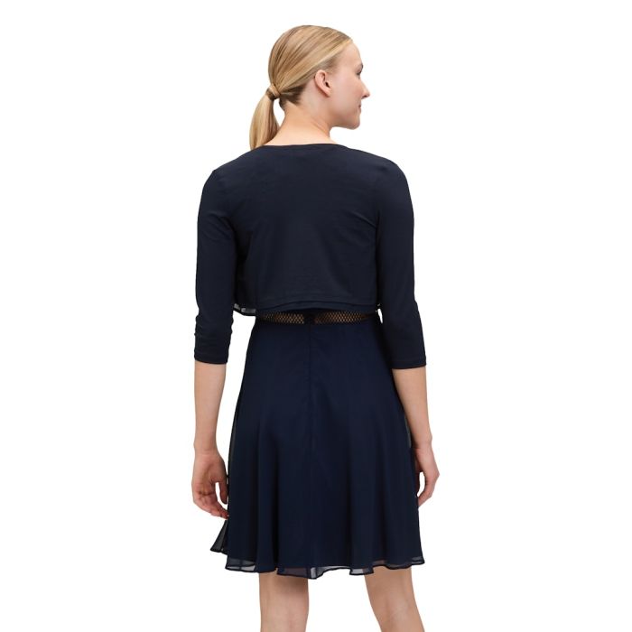 Bolero mit Chiffonkante, night sky