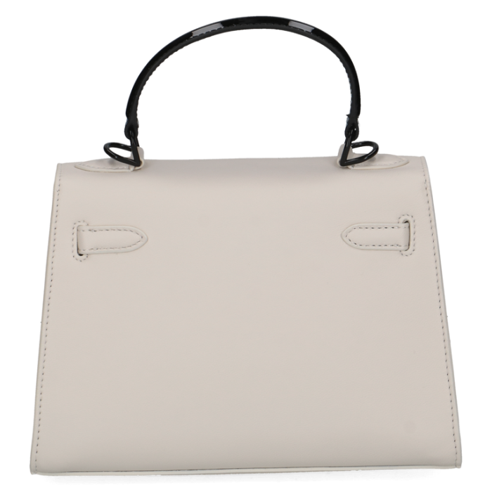 Ledertasche, offwhite/nappa
