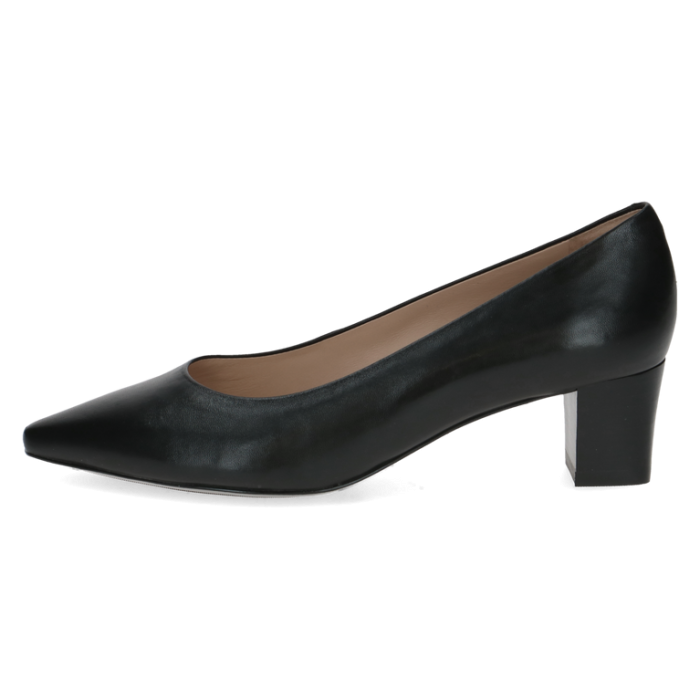 Pumps mit Blockabsatz, black