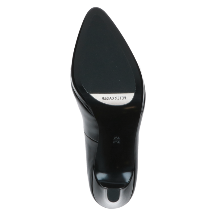 Plateau-Pumps, Lack, black patent