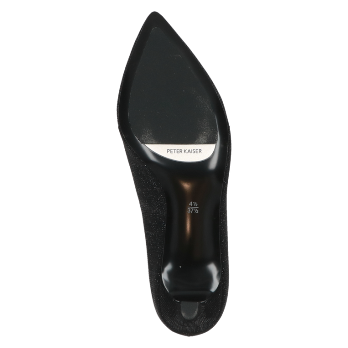 Glitzer-Pumps, black shimmer
