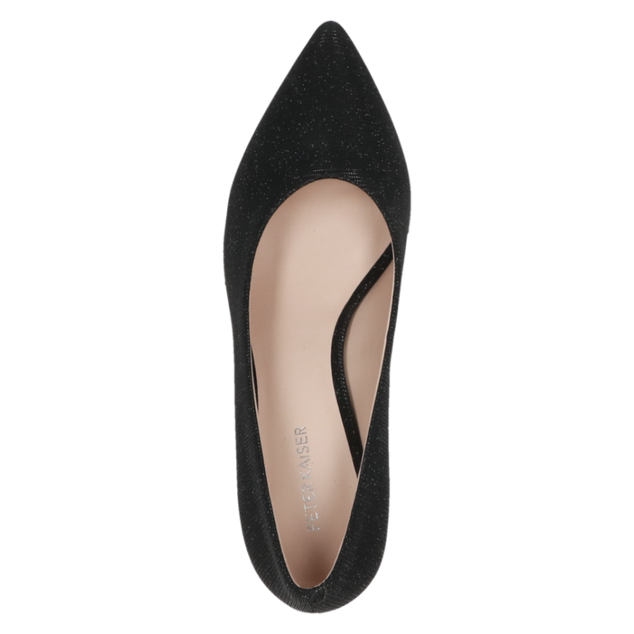 Glitzer-Pumps, black shimmer