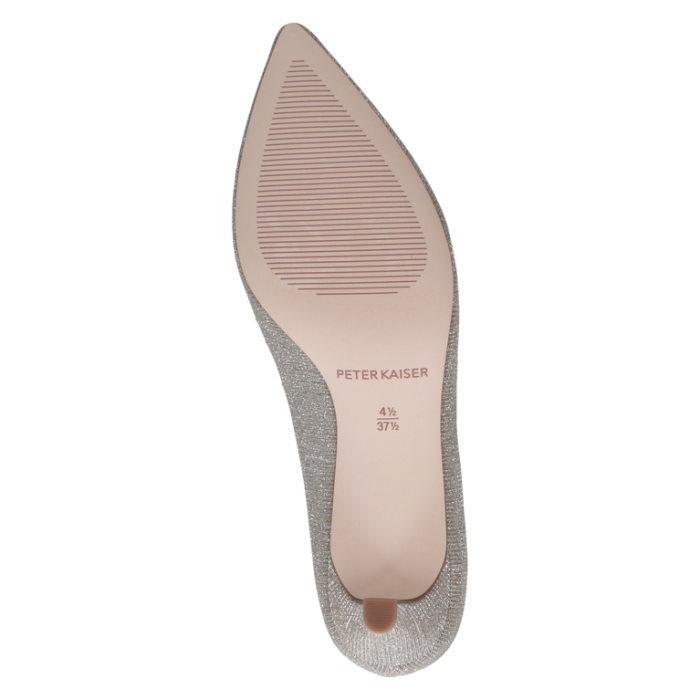 Glitzer-Pumps, sand shimmer