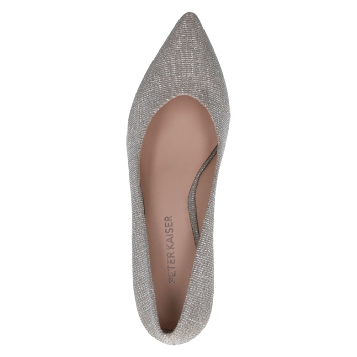 Glitzer-Pumps, sand shimmer