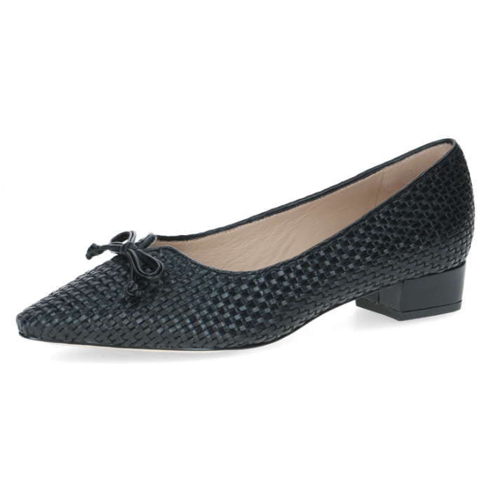 Pumps geflochten, black
