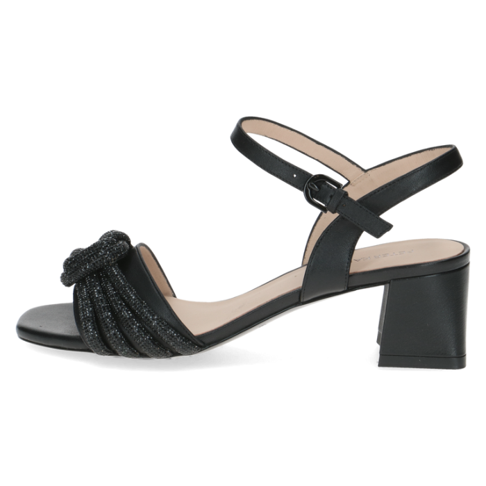 Sandalette-Leder, black