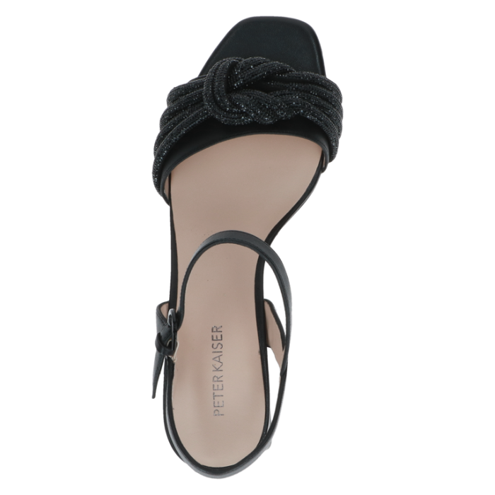 Sandalette-Leder, black