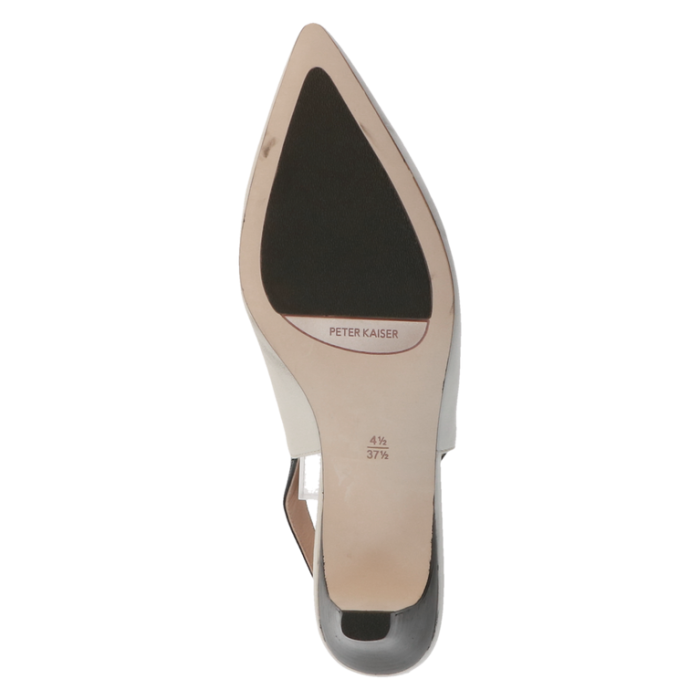 Slingpumps, offwhite/black