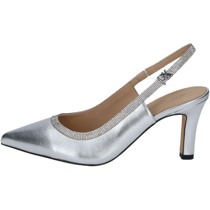 Slingpumps, silver