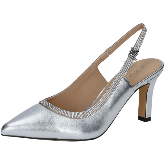 Slingpumps, silver